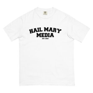 Hail Mary Media College Block Shirt