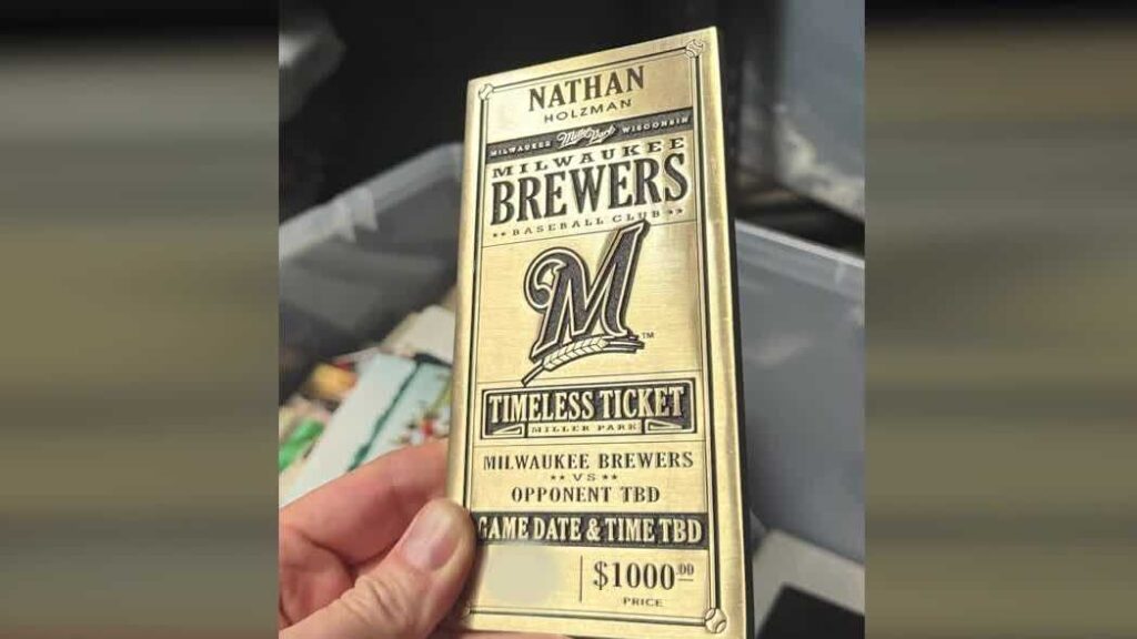 Brewers Fan Waited 11 Years to Cash In a $1,000 Ticket.. Now He’s Going to the World Series?