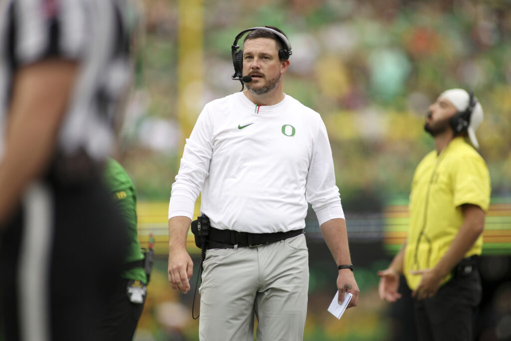 Oregon Falls Out of AP Top 25 for First Time Since 2022
