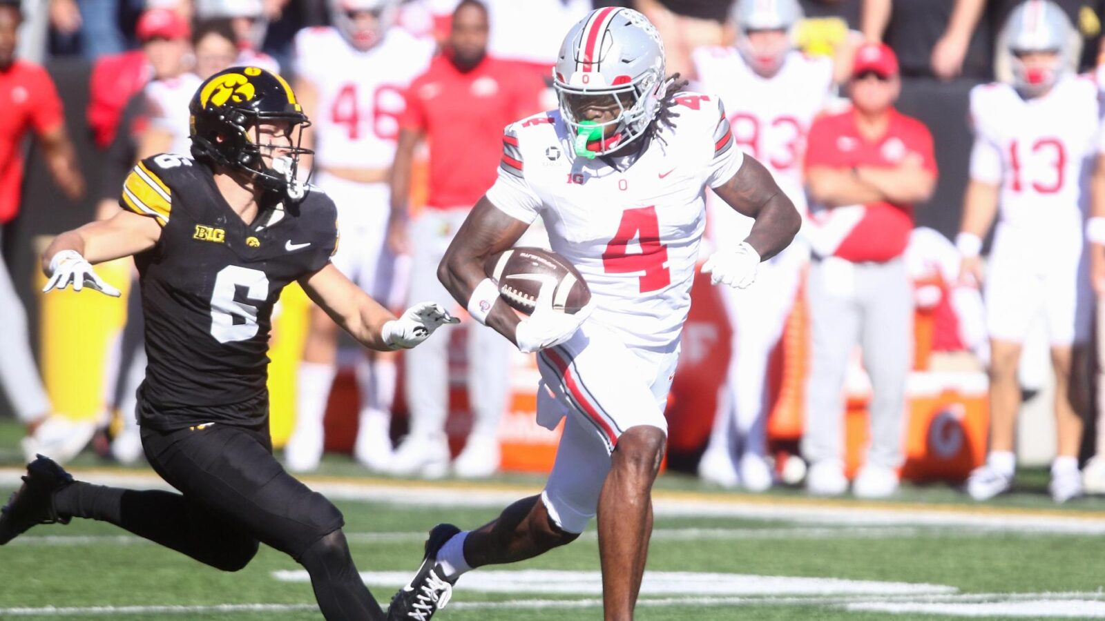 Ohio State Beats Iowa as Jeremiah Smith Makes History