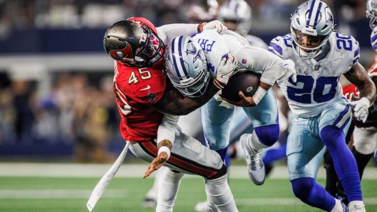 Cowboys Lose to Winless Buccaneers After Texans Comeback