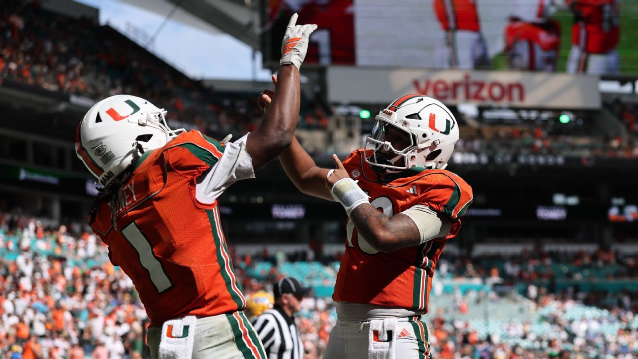 College Football, Miami Hurricanes, College Football Playoff, BYU Cougars, Ohio State Buckeyes